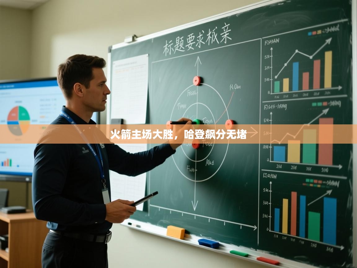 火箭主场大胜，哈登飙分无堵